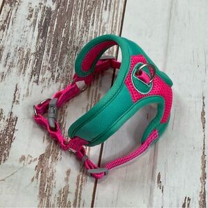 Coastal Pet Products Harness Neon Pink & Green Sz XS